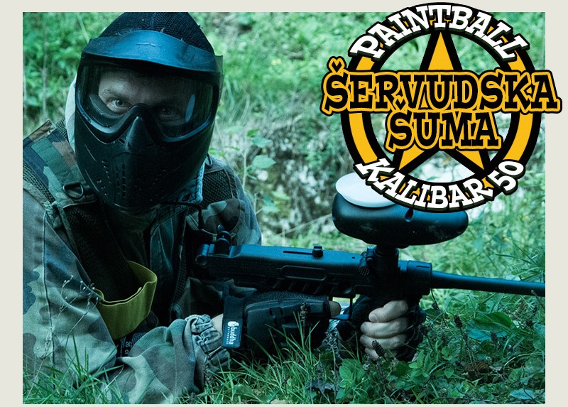 Paintball kalibar 50 - Šervudska šuma